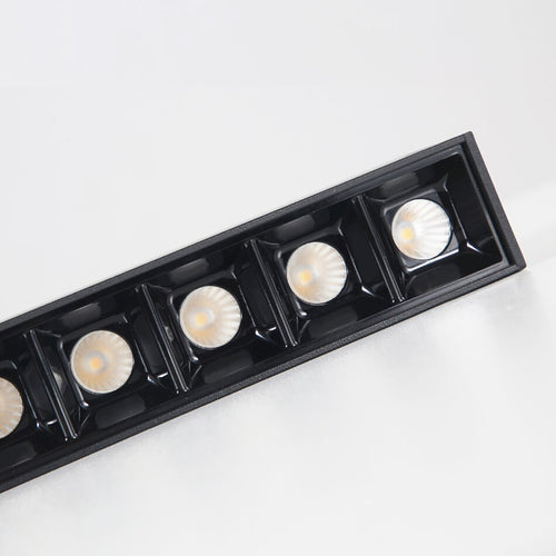 Modern rectangular ceiling light with LED included solar - vue 7 sur 7