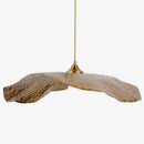 Chinese style lotus leaf pendant light