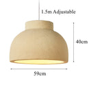 Modern pendant light with polymer shade kya