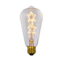 40W Vintage Edison Star Filament Incandescent Cone Bulb