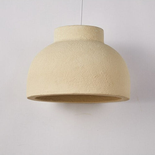 Modern pendant light with polymer shade kya - vue 6 sur 8
