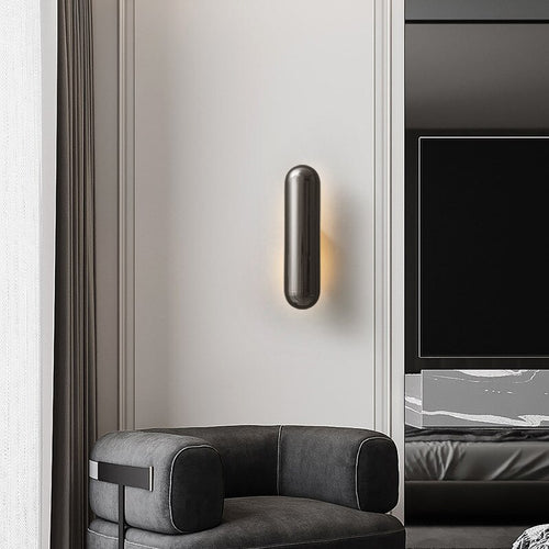 Mia cylindrical design LED wall light - vue 4 sur 7