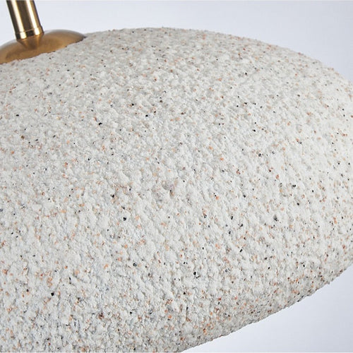Modern ceiling light with stone-effect shade kery - vue 8 sur 11