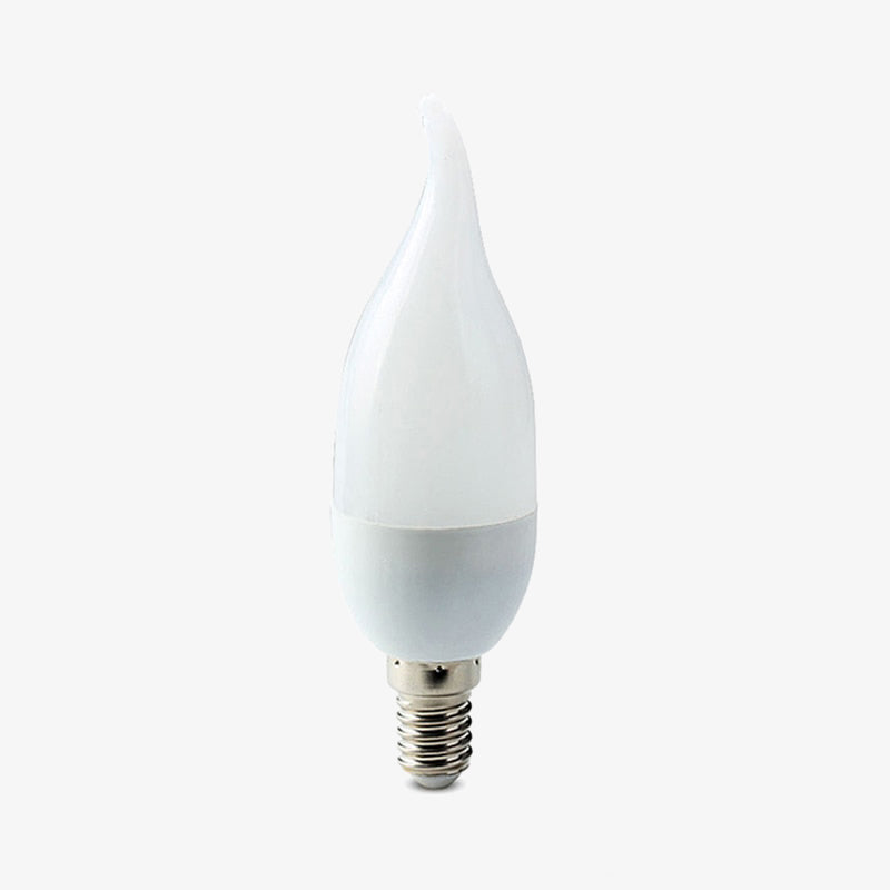 E14 3W LED bulb in flame shape