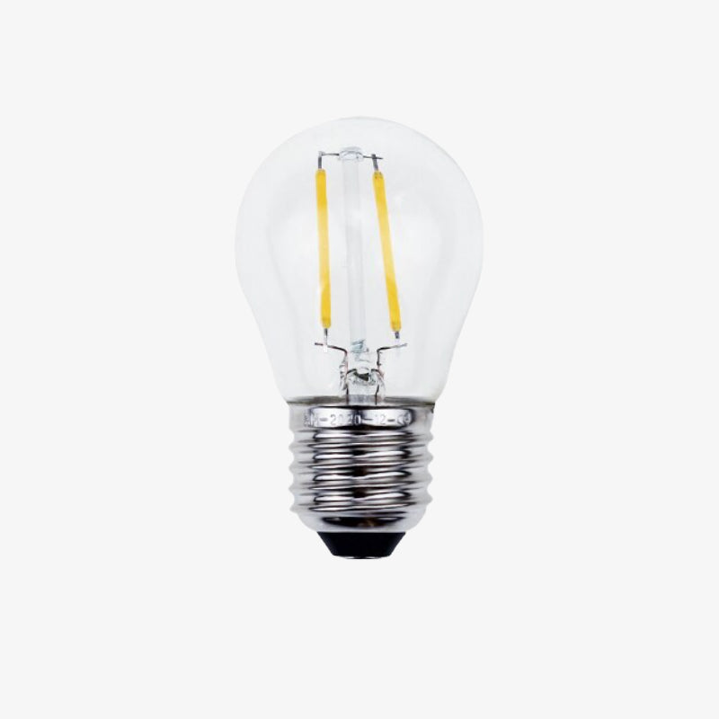 E27 Edison filament incandescent LED bulb