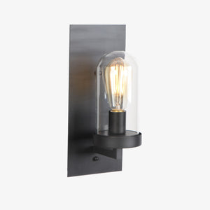 American Loft rounded glass wall light