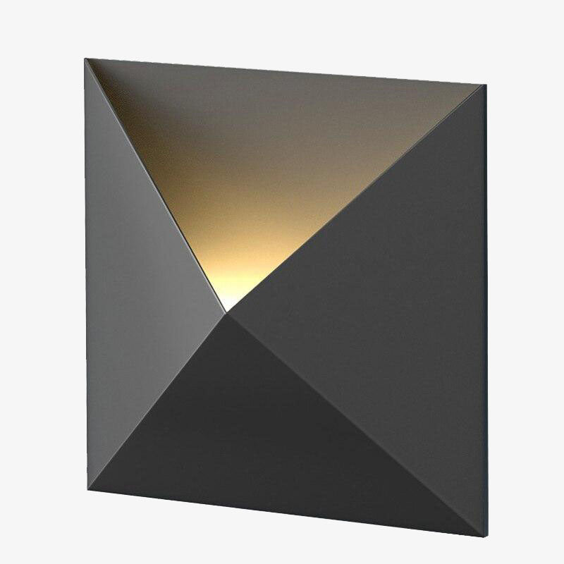 Wally modern designer envelope-shaped wall light