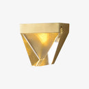 Modern pyramid-shaped luxury wall light jarrett
