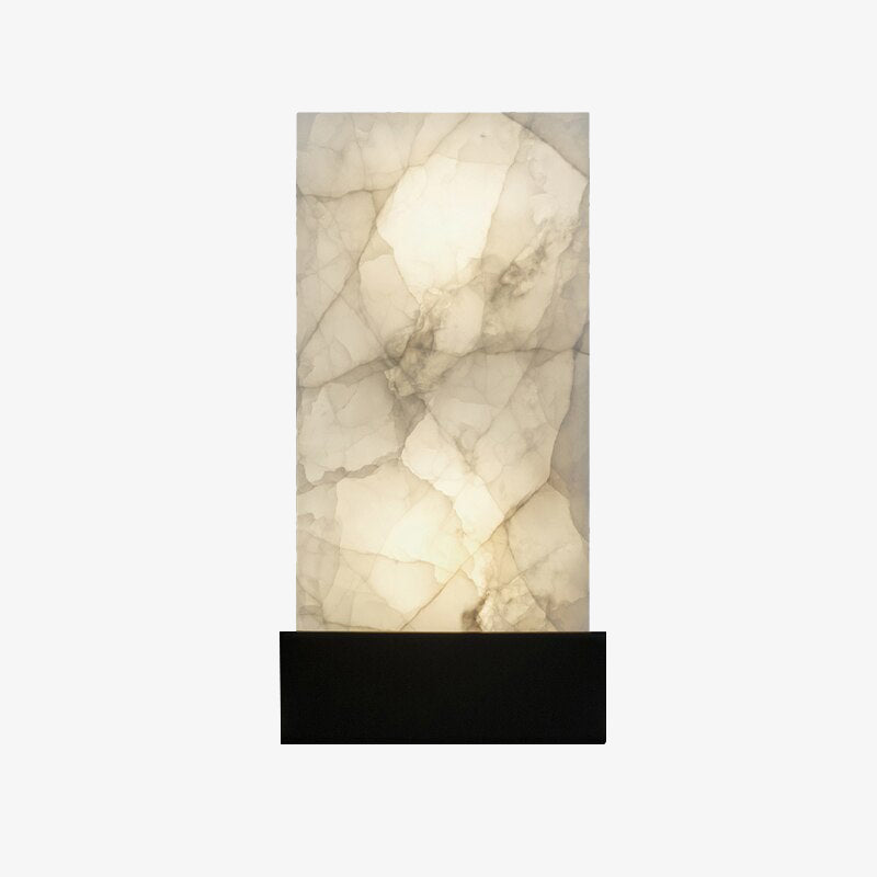 Modern designer marble-style wall light Wayem