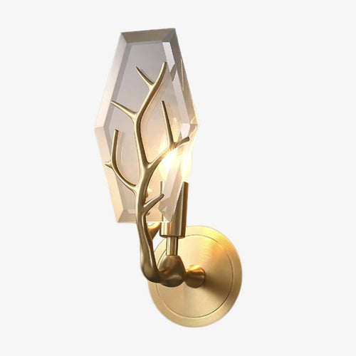 Lifya modern LED leaf-shaped wall light