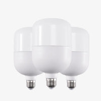 Set of 4 E27 LED bulbs (5W to 30W)