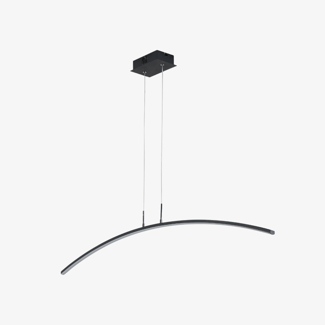 Modern LED designer arc chandelier