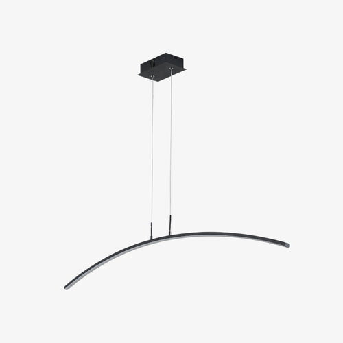 Modern LED designer arc chandelier