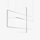 Modern LED rectangle chandelier