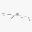Chrome bar LED ceiling spotlight
