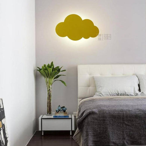 Children's LED cloud wall light - vue 3 sur 11