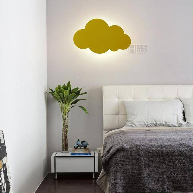 Children's LED cloud wall light
