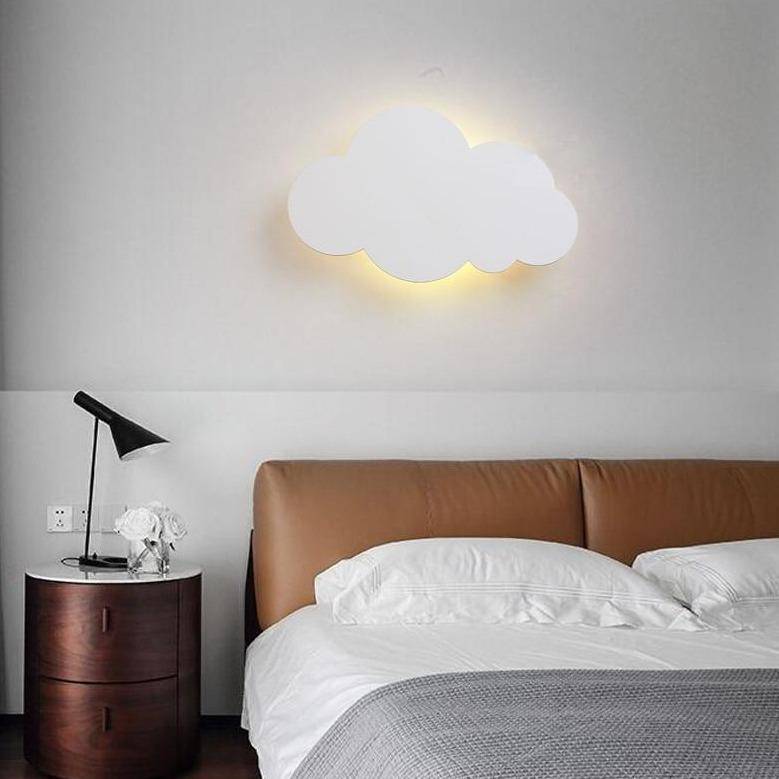 Children's LED cloud wall light - vue 3 sur 11