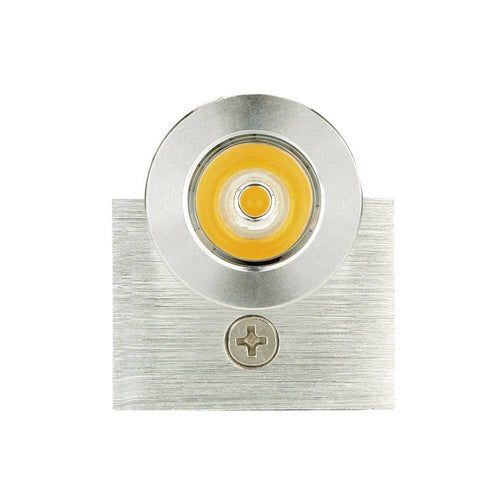 Led wall light with aluminium spotlight - vue 3 sur 7