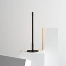 Rube LED black table lamp
