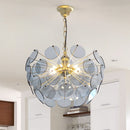 Nahia Modern Glass Lion's Tooth Chandelier