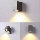 Adjustable cube spotlight wall light