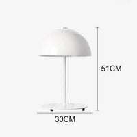 Modern gold design LED bedside lamp