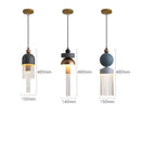 Creative colourful tassel pendant light