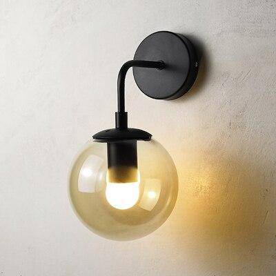 Led wall light with glass globe - vue 14 sur 14