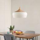 Modern wood and metal pendant light Elina