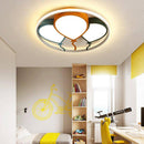 Children's LED ceiling light with colourful balloons dreaming