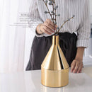 Gold ceramic design vase Mory A