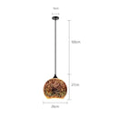 Modern Kaili 3D multicolor glass pendant light