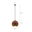 Modern Kaili 3D multicolor glass pendant light