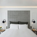 Modern metallic arc LED wall light Iraide