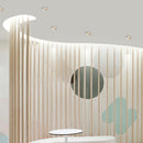 Modern recessed anti-glare honeycomb effect LED spotlight Elvia