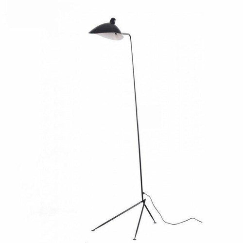 Industrial design floor lamp with multiple arms - vue 5 sur 5