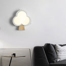 Modern tree-shaped wooden wall light ania