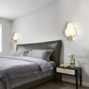 Modern tree-shaped wooden wall light ania