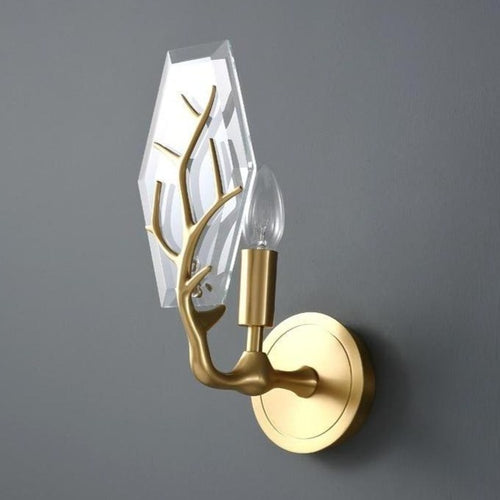 Lifya modern LED leaf-shaped wall light - vue 6 sur 8