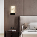 Modern designer marble-style wall light Wayem