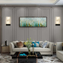 Modern designer marble-style wall light Wayem