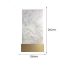 Modern designer marble-style wall light Wayem