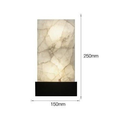 Modern designer marble-style wall light Wayem - vue 8 sur 7