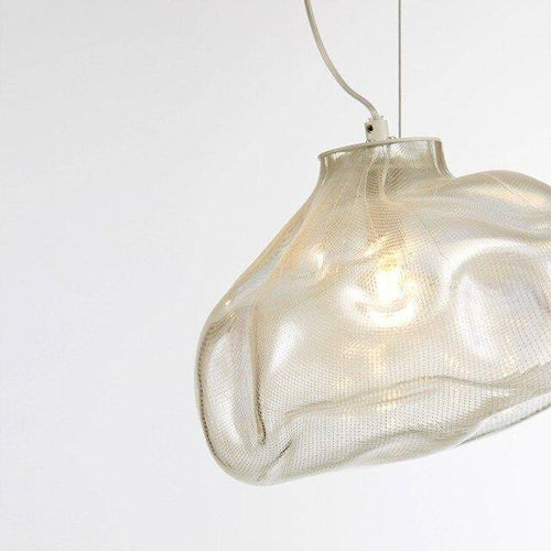 Marsden deformed glass designer pendant light - vue 5 sur 8