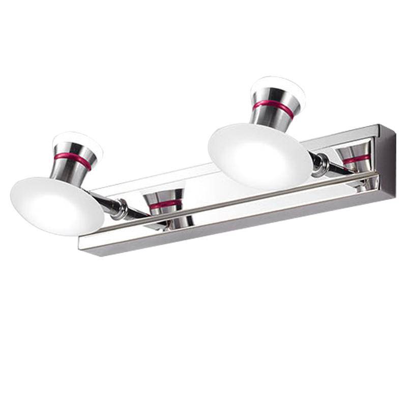 Chrome LED wall light for pictures and bathroom - vue 5 sur 6