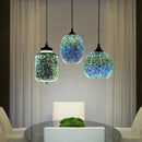 Modern Kaili 3D multicolor glass pendant light