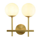 Modern gold metal LED wall light full luxury