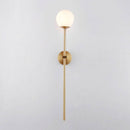 Modern gold metal LED wall light full luxury