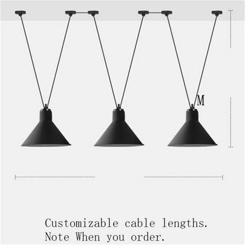 Design LED chandelier with multiple artistic pendant lights - vue 11 sur 25